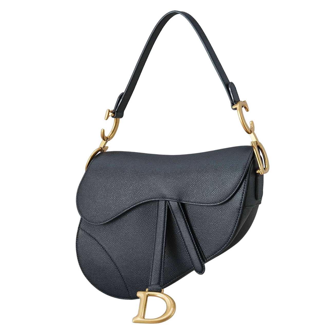 CHRISTIAN DIOR(USED)크리스찬디올 카프스킨 새들 백